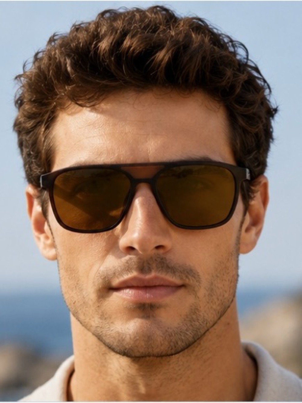 Rag & Bone Brown Pilot Sunglasses RNB5026/G/S NWOT